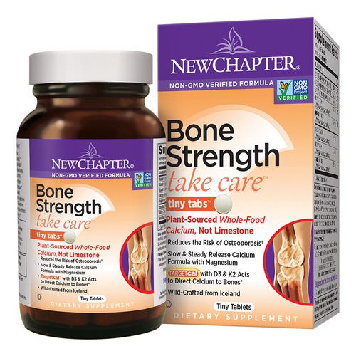 New Chapter, Bone Strength Take Care, 240 Tiny Tablets فوائد