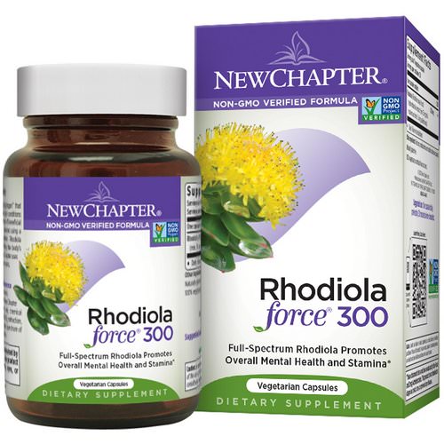 New Chapter, Rhodiola Force 300, 30 Veggie Caps فوائد