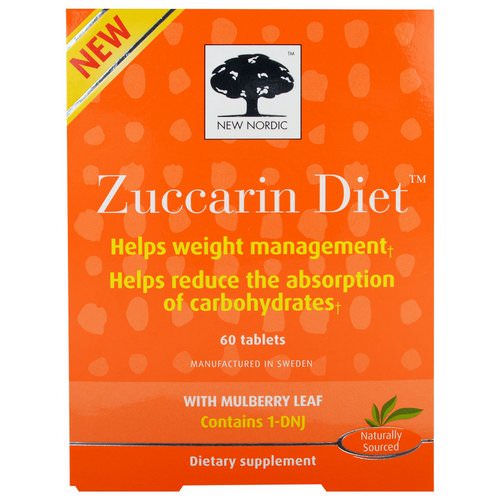 New Nordic, Zuccarin Diet, 60 Tablets فوائد
