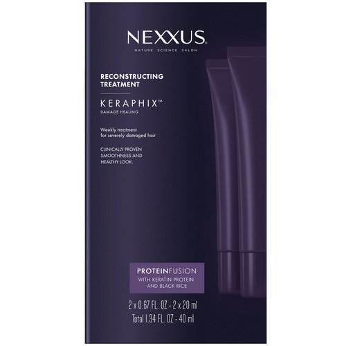 Nexxus, Keraphix Reconstructing Treatment, Damage Healing, 2 Count, 0.67 fl oz (20 ml) Each فوائد