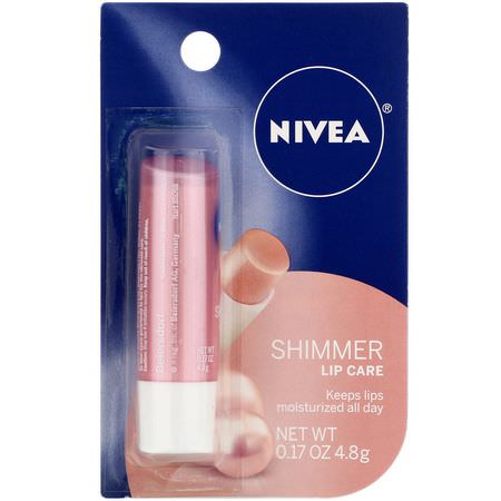 Nivea, Radiant Lip Care, Shimmer, 0.17 oz (4.8 g):مرطب الشفاه, العناية بالشفاه