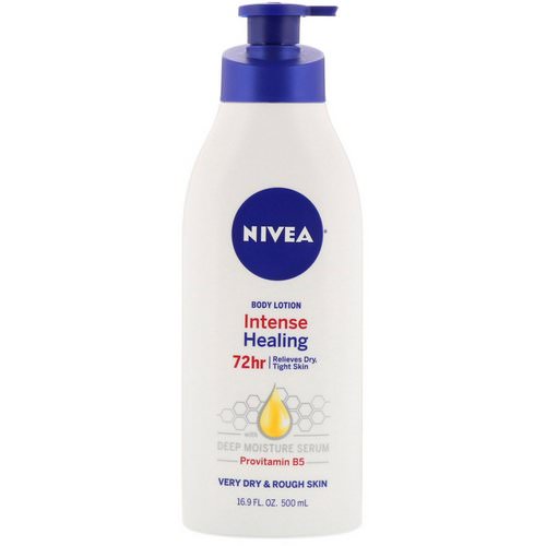 Nivea, Intense Healing Body Lotion, Very Dry & Rough Skin, 16.9 fl oz (500 ml) فوائد
