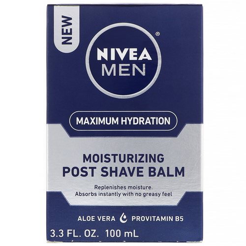 Nivea, Men, Maximum Hydration, Moisturizing Post Shave Balm, 3.3 fl oz (100 ml) فوائد