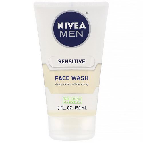 Nivea, Men, Sensitive Face Wash, 5 fl oz (150 ml) فوائد