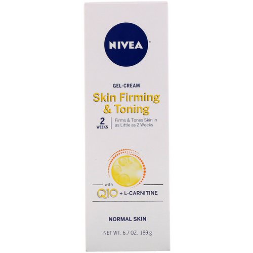 Nivea, Skin Firming & Toning Gel-Cream with Q10 + L-Carnitine, 6.7 oz (189 g) فوائد