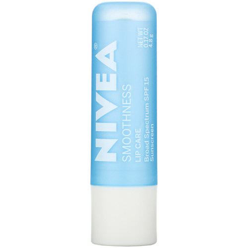 Nivea, Lip Care, SPF 15, Smoothness, 0.17 oz (4.8 g) فوائد