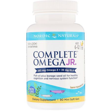 Nordic Naturals Children's DHA Omegas - Omegas, DHA للأطفال, صحة الأطفال, الأطفال