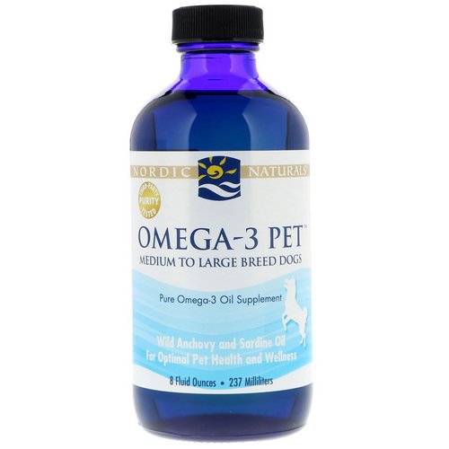 Nordic Naturals, Omega-3 Pet, 8 fl oz (237 ml) فوائد