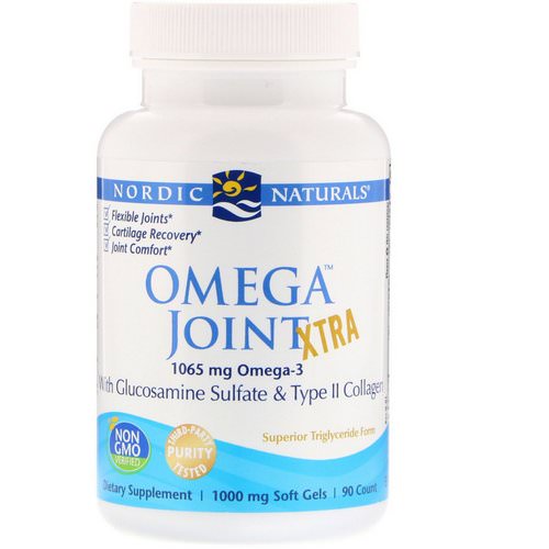 Nordic Naturals, Omega Joint Xtra, 1,000 mg, 90 Soft Gels فوائد
