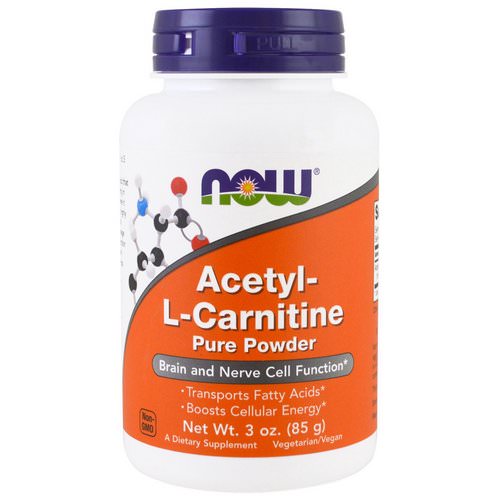 Now Foods, Acetyl-L-Carnitine, 3 oz (85 g) فوائد