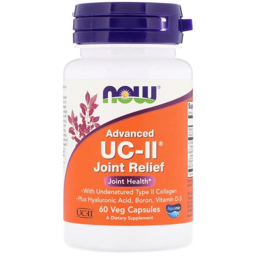 Now Foods, Advanced UC-II Joint Relief, 60 Veg Capsules فوائد