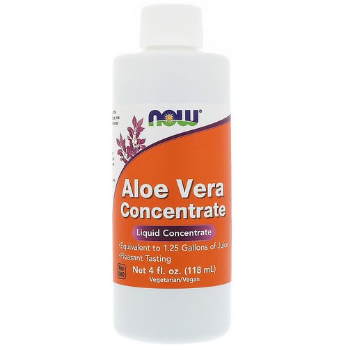 Now Foods, Aloe Vera Concentrate, 4 fl oz (118 ml) فوائد