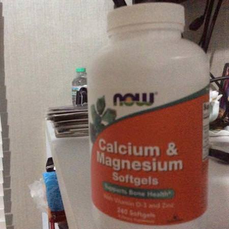 Now Foods Calcium Magnesium - المغنيسي,م, الكالسي,م, المعادن, المكملات الغذائية
