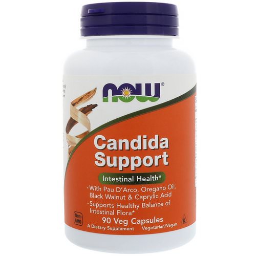 Now Foods, Candida Support, 90 Veg Capsules فوائد