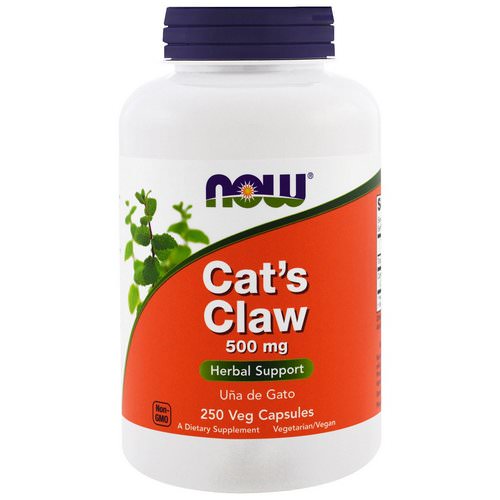 Now Foods, Cat's Claw, 500 mg, 250 Veg Capsules فوائد