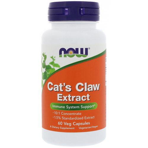 Now Foods, Cat's Claw Extract, 60 Veg Capsules فوائد