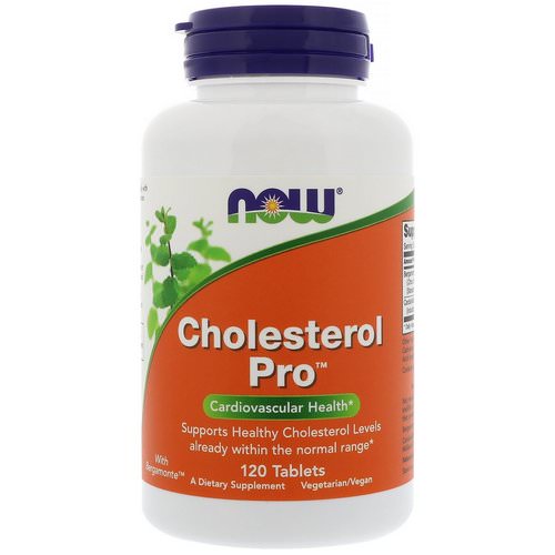 Now Foods, Cholesterol Pro, 120 Tablets فوائد