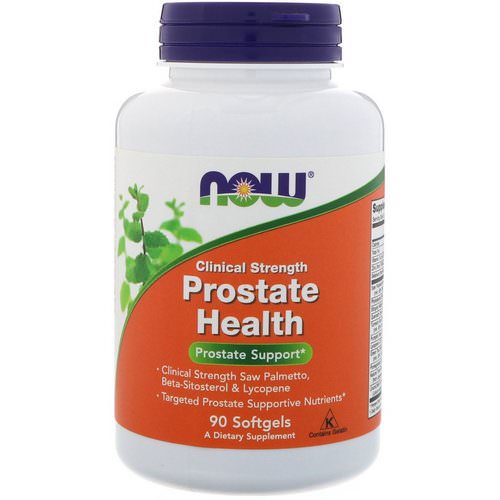 Now Foods, Clinical Strength Prostate Health, 90 Softgels فوائد