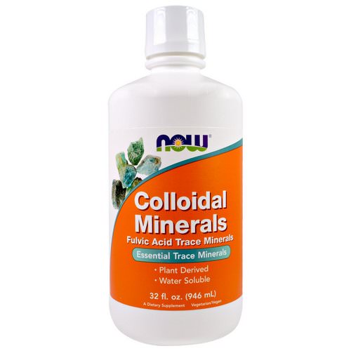 Now Foods, Colloidal Minerals, 32 fl oz (946 ml) فوائد
