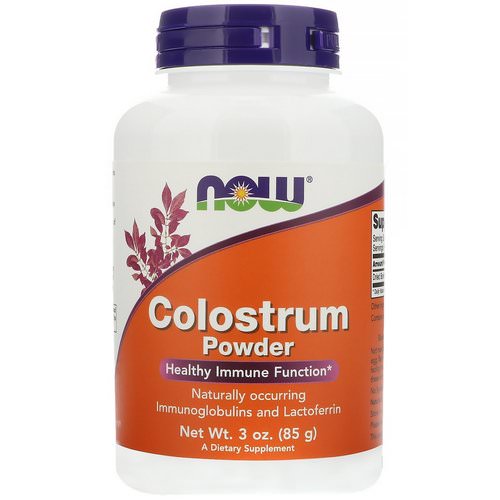 Now Foods, Colostrum Powder, 3 oz (85 g) فوائد