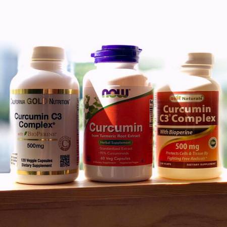 Now Foods Curcumin - الكركمين, الكركم, مضادات الأكسدة, المكملات الغذائية
