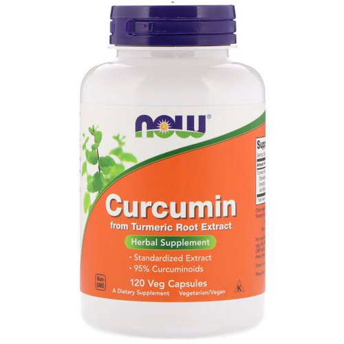 Now Foods, Curcumin, 120 Veg Capsules فوائد