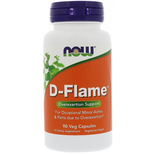 Now Foods, D-Flame, 90 Veg Capsules فوائد