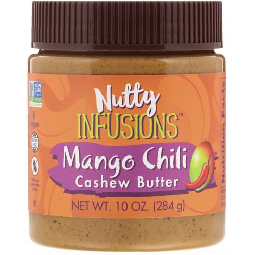 Now Foods, Ellyndale Naturals, Nutty Infusions, Mango Chili Cashew Butter, 10 oz (284 g) فوائد