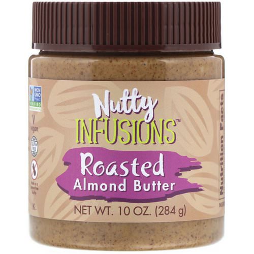 Now Foods, Ellyndale Naturals, Nutty Infusions, Roasted Almond Butter, 10 oz (284 g) فوائد