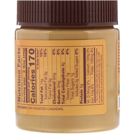 Now Foods, Ellyndale Naturals, Nutty Infusions, Roasted Cashew Butter, 10 oz (284 g):زبدة الكاج, يحفظها