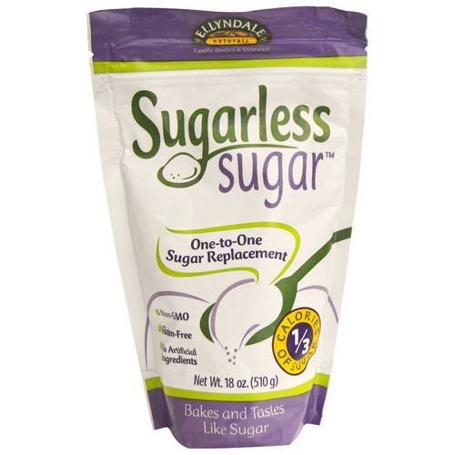 Now Foods, Ellyndale Naturals, Sugarless Sugar, 18 oz (510 g) فوائد