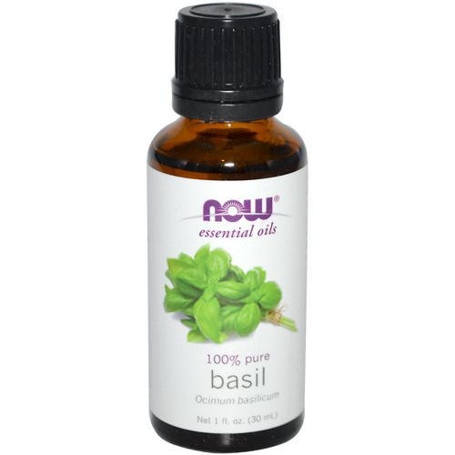 Now Foods, Essential Oils, Basil, 1 fl oz (30 ml) فوائد