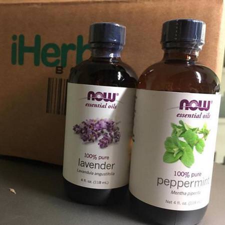 Now Foods Lavender Oil - زيت اللافندر, الزي,ت العطرية, الر,ائح, حمام