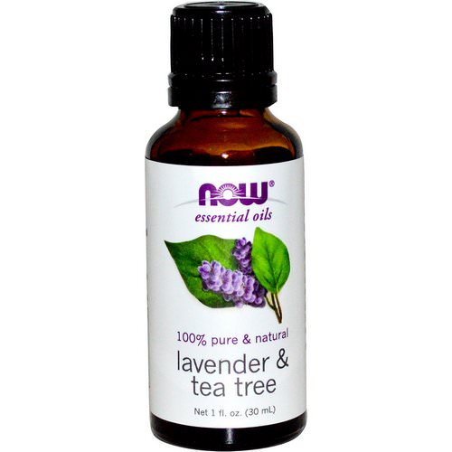 Now Foods, Essential Oils, Lavender & Tea Tree, 1 fl oz (30 ml) فوائد