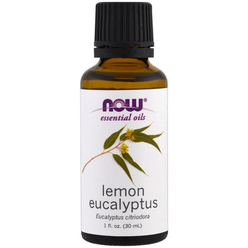 Now Foods, Essential Oils, Lemon Eucalyptus, 1 fl oz (30 ml) فوائد