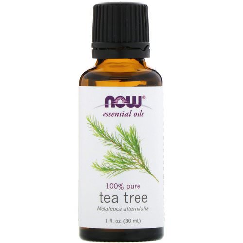 Now Foods, Essential Oils, Tea Tree, 1 fl oz (30 ml) فوائد