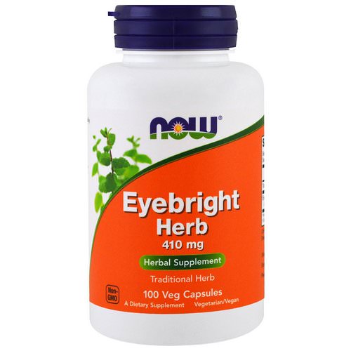 Now Foods, Eyebright Herb, 410 mg, 100 Veggie Caps فوائد