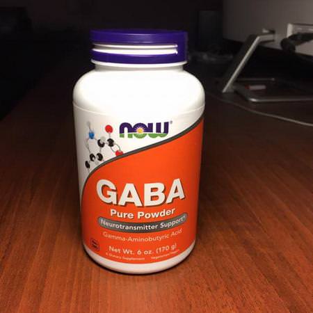 Now Foods, GABA, Pure Powder, 6 oz (170 g)