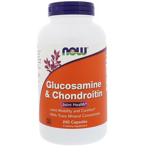 Now Foods, Glucosamine & Chondroitin, 240 Capsules فوائد