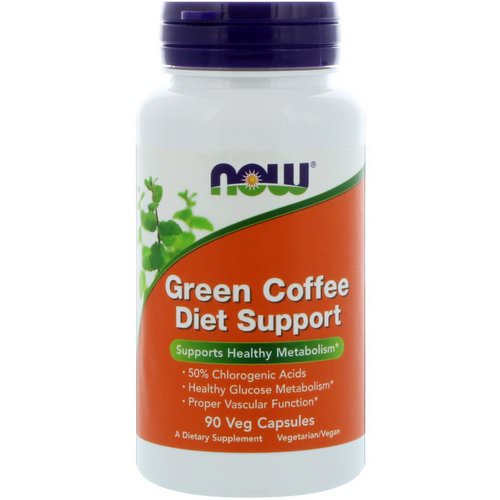 Now Foods, Green Coffee Diet Support, 90 Veg Capsules فوائد