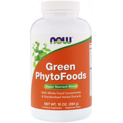 Now Foods, Green Phytofoods, 10 oz (284 g) فوائد