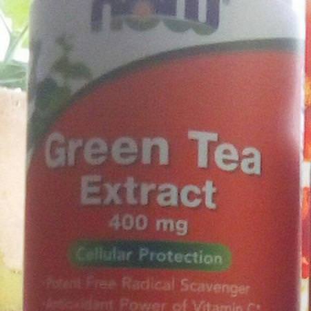 Now Foods Green Tea Extract - مستخلص الشاي الأخضر ,مضادات الأكسدة ,المكملات الغذائية