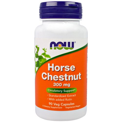 Now Foods, Horse Chestnut, 300 mg, 90 Veggie Caps فوائد