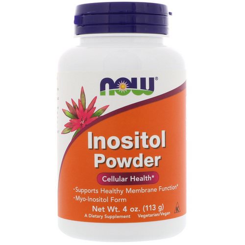 Now Foods, Inositol Powder, 4 oz (113 g) فوائد