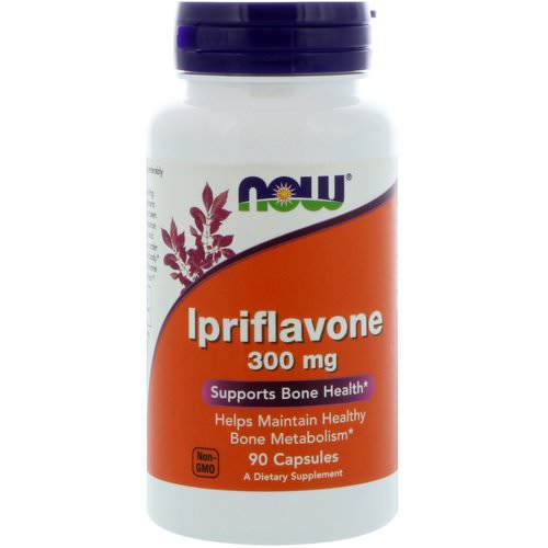 Now Foods, Ipriflavone, 300 mg, 90 Capsules فوائد