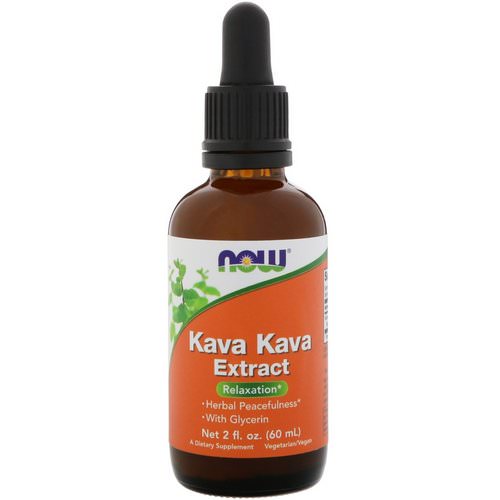 Now Foods, Kava Kava Extract, 2 fl oz (60 ml) فوائد