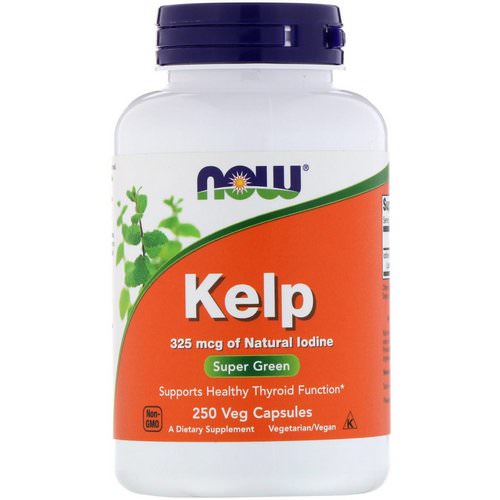 Now Foods, Kelp, 250 Veg Capsules فوائد