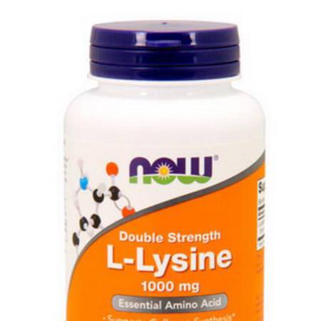 Now Foods L-Lysine Cold Cough Flu - أنفلونزا, سعال, بارد, L-Lysine