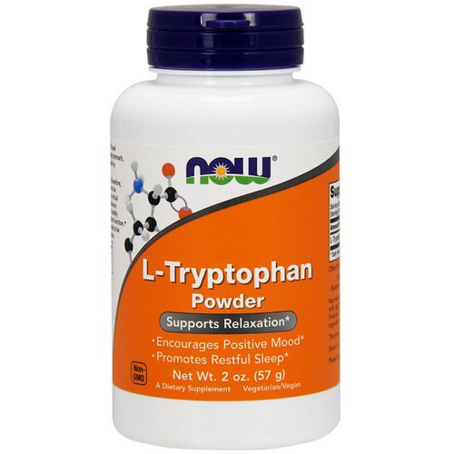 Now Foods, L-Tryptophan Powder, 2 oz (57 g) فوائد