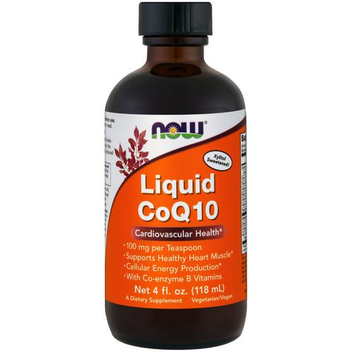 Now Foods, Liquid CoQ10, 4 fl oz (118 ml) فوائد